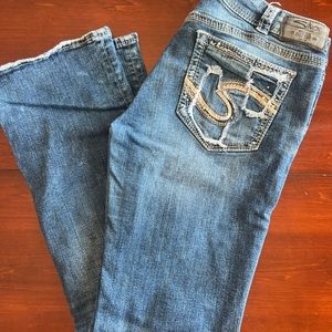 Women’s Silver Bootcut Jeans